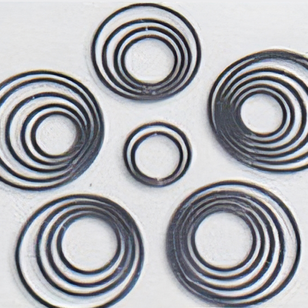 江门硅胶制品厂生产定制的硅橡胶O型圈、密封圈