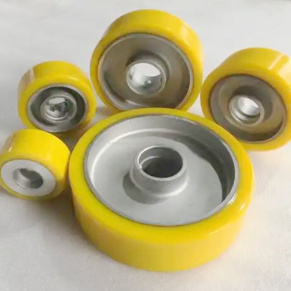 江门聚氨酯橡胶制品厂生产定制的聚氨酯耐磨脚轮